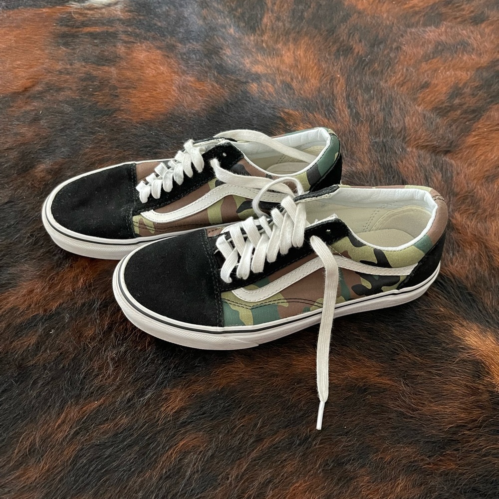 camo classic vans